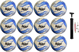 12 Pack - Premium Tundra Soccer Ball Size 5 Bulk Wholesale with Pump - Bulk Balls