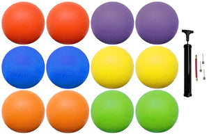 (Pack of 12) Biggz Rubber Kickball 8.5 inch - Official Size for Dodge Ball - A & L Wholesale Company 