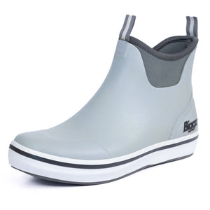 Men's Grey Rubber Fishing Boots - Size 10 - A & L Wholesale Company 