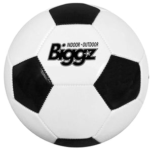 (Pack of 2) Biggz Premium Classic Soccer Ball Size 4 - Bulk Balls