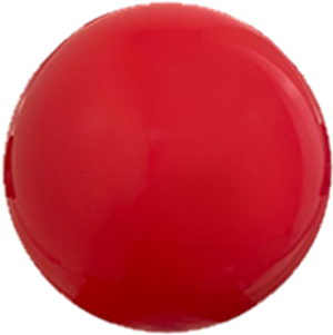 9" Playball Red