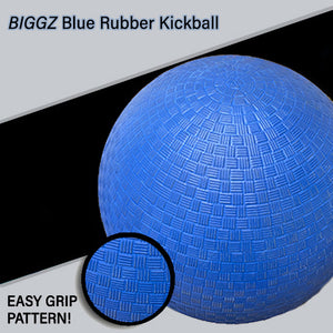 (Pack of 48) Biggz Rubber Kick Ball 8.5 inch - Official Size for Dodge Ball - Bulk Balls