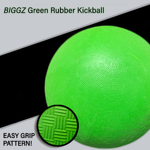 (Pack of 12) Biggz Rubber Kickball 8.5 inch - Official Size for Dodge Ball - Bulk Balls
